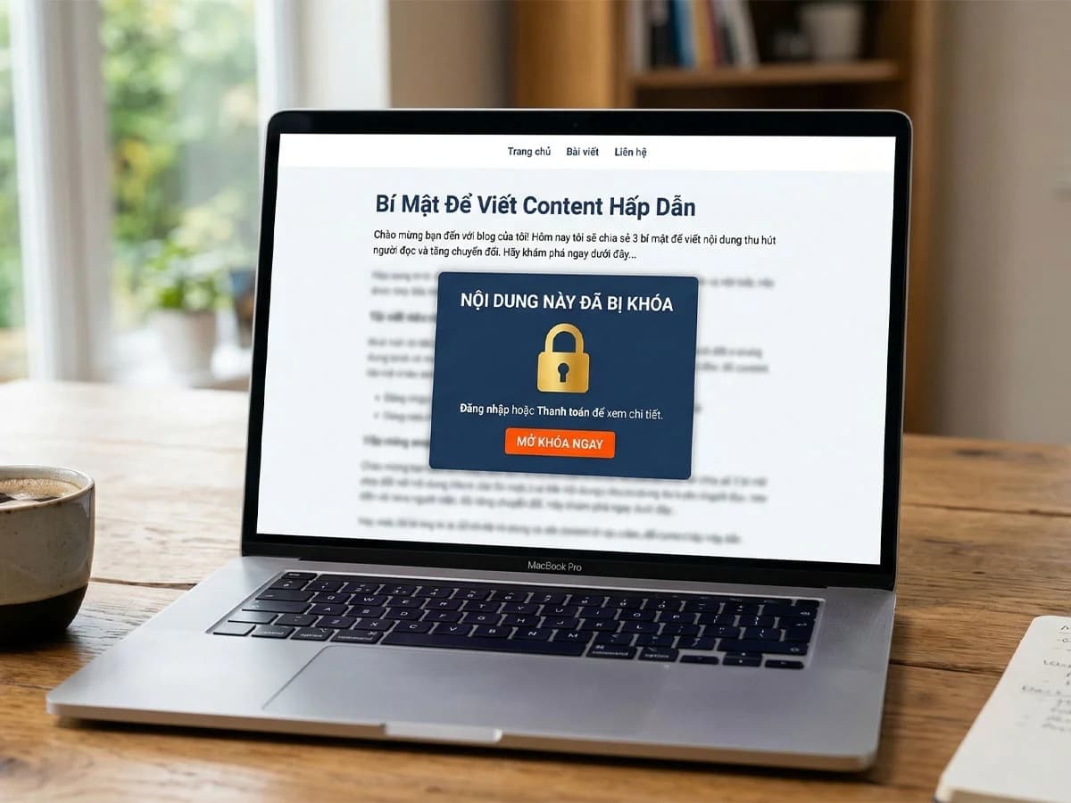 Dabilux Content Lock: Giải Pháp Khóa & Bán Nội Dung Trả Phí Trên WordPress (Qua WooCommerce)